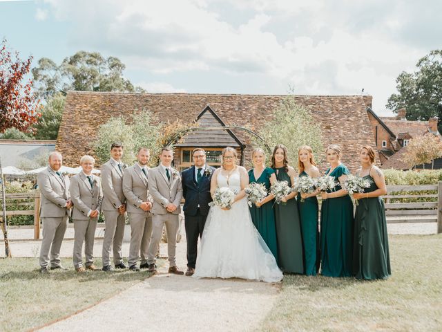 Ellie and Callum&apos;s Wedding in Silchester, Hampshire 66