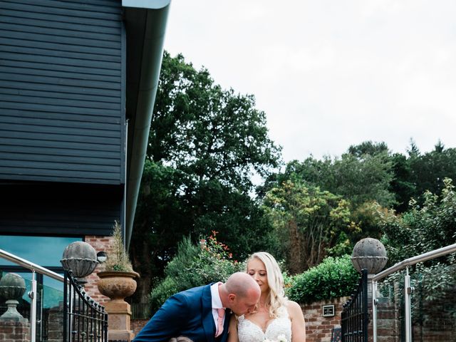 James and Claire&apos;s Wedding in Liphook, Hampshire 81