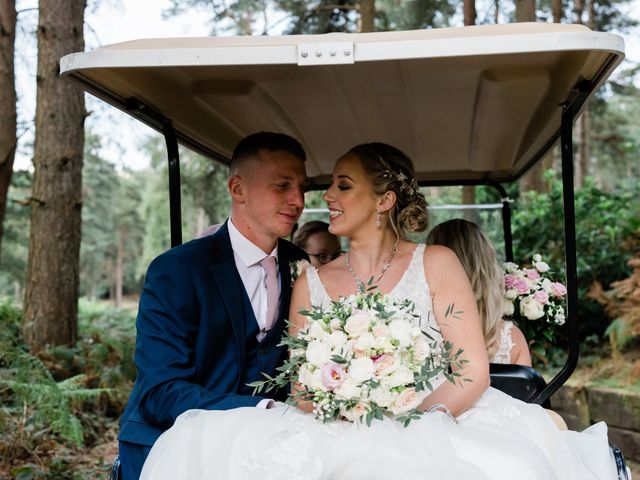 James and Claire&apos;s Wedding in Liphook, Hampshire 134