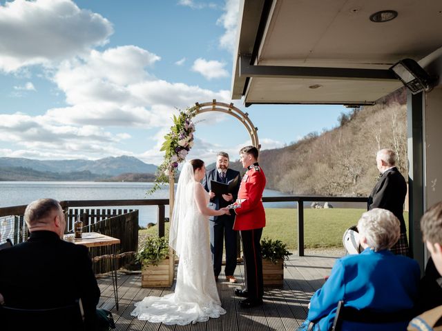 Lewis and Nicole&apos;s Wedding in Callander, Perthshire 11