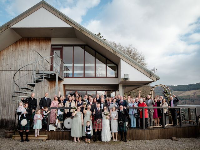 Lewis and Nicole&apos;s Wedding in Callander, Perthshire 13