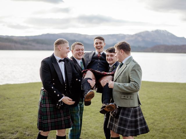 Lewis and Nicole&apos;s Wedding in Callander, Perthshire 17