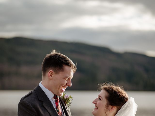 Lewis and Nicole&apos;s Wedding in Callander, Perthshire 19