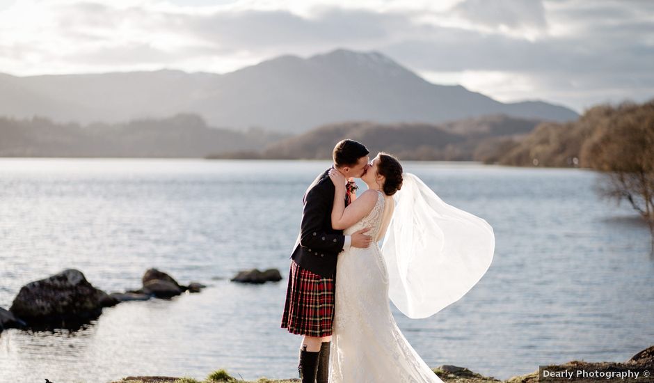 Lewis and Nicole's Wedding in Callander, Perthshire