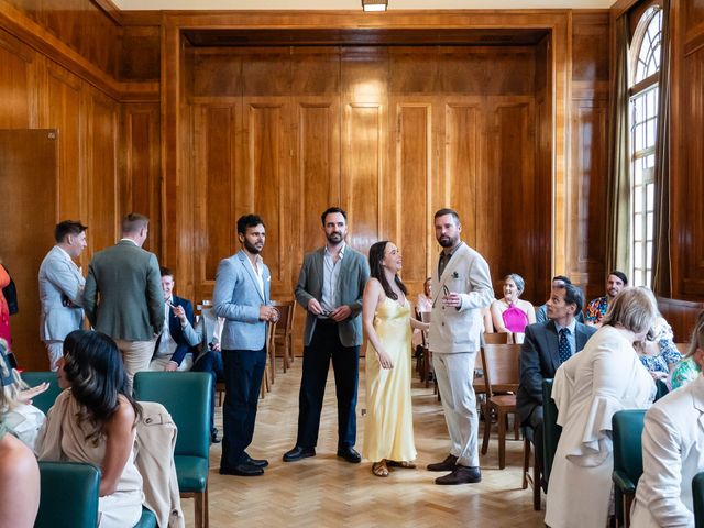 David and Joe's Wedding in London - East, East London 15