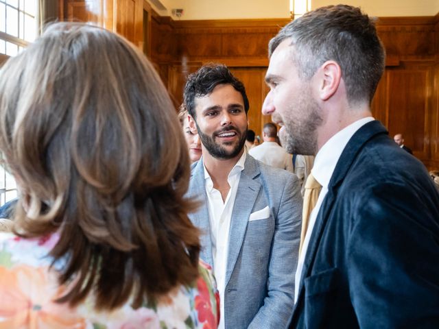 David and Joe's Wedding in London - East, East London 20
