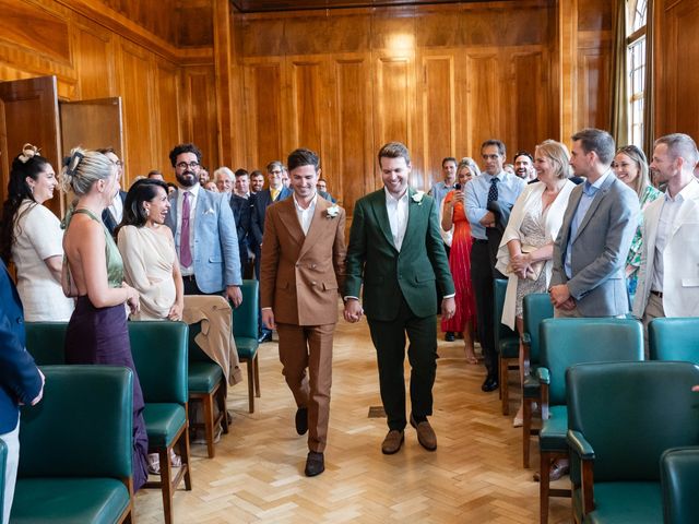 David and Joe's Wedding in London - East, East London 43