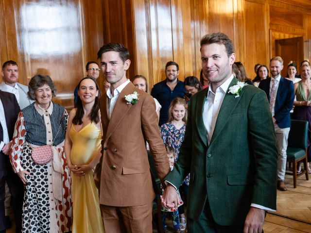 David and Joe's Wedding in London - East, East London 44