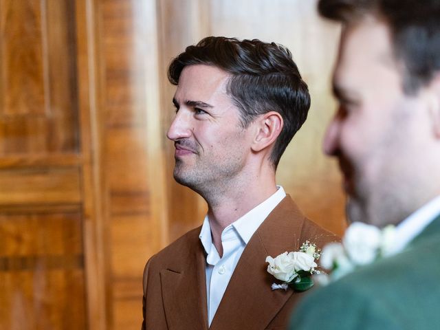 David and Joe's Wedding in London - East, East London 61