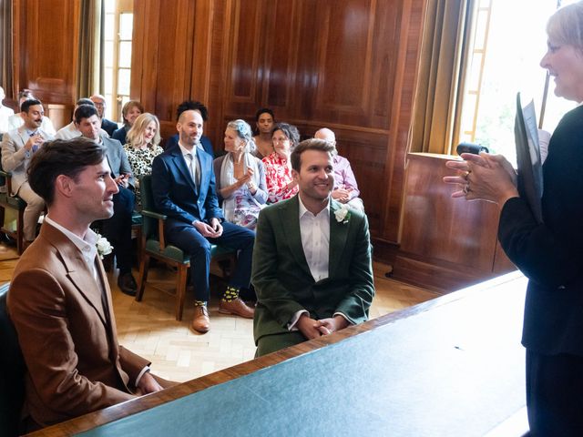 David and Joe's Wedding in London - East, East London 73
