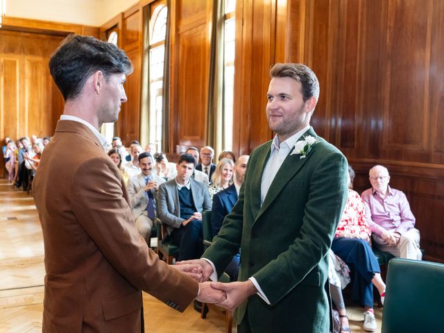 David and Joe's Wedding in London - East, East London 76