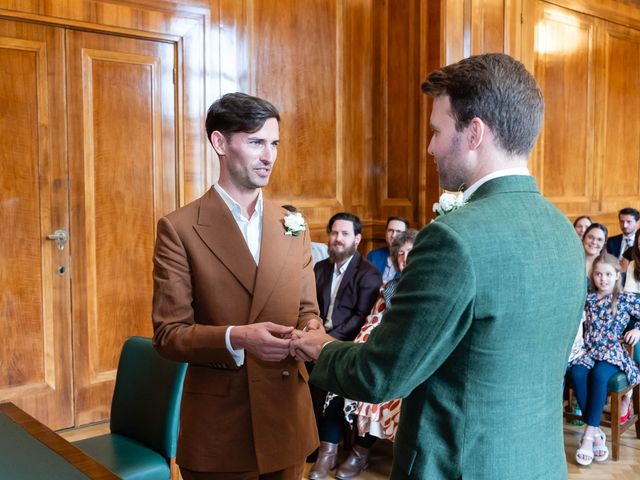 David and Joe's Wedding in London - East, East London 85