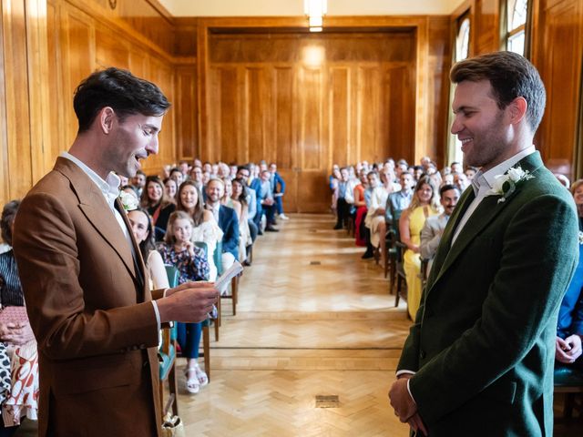 David and Joe's Wedding in London - East, East London 89