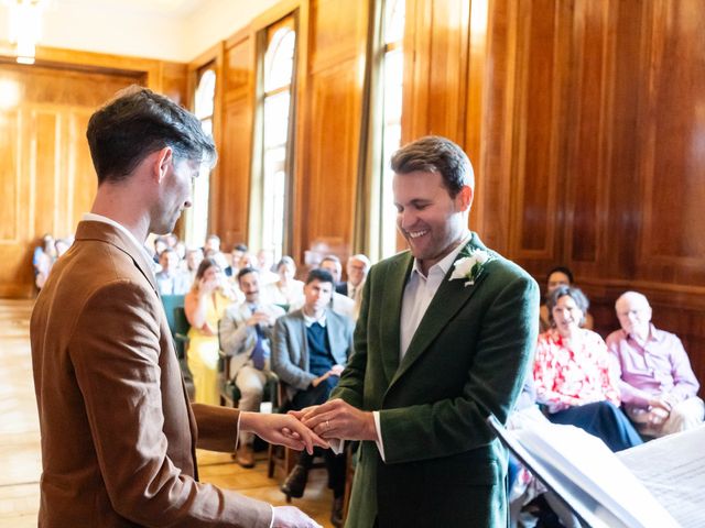 David and Joe's Wedding in London - East, East London 97