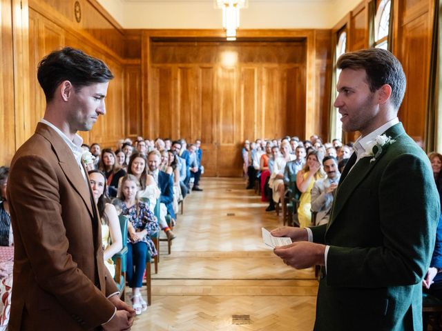 David and Joe's Wedding in London - East, East London 98
