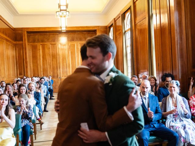 David and Joe's Wedding in London - East, East London 112