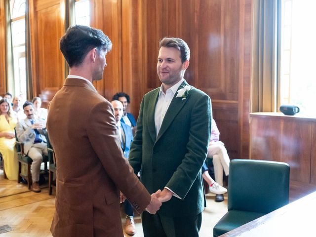 David and Joe's Wedding in London - East, East London 113