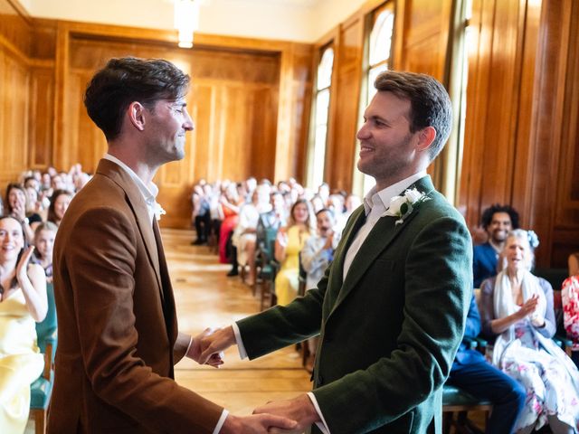 David and Joe's Wedding in London - East, East London 115