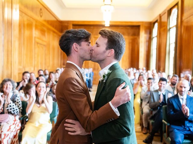 David and Joe's Wedding in London - East, East London 116