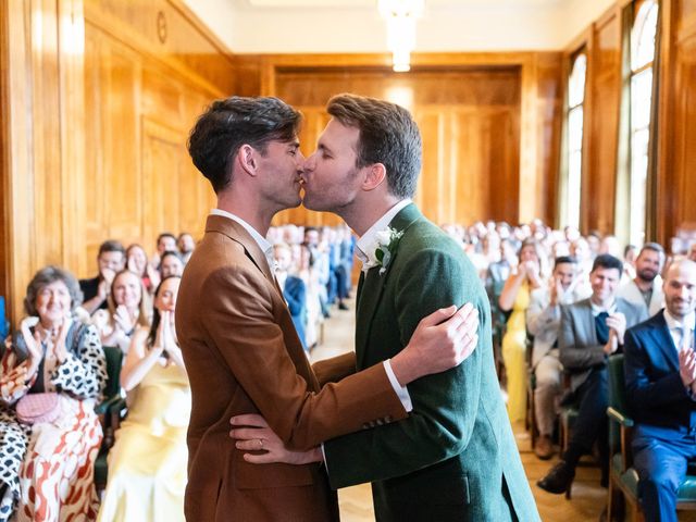David and Joe's Wedding in London - East, East London 117