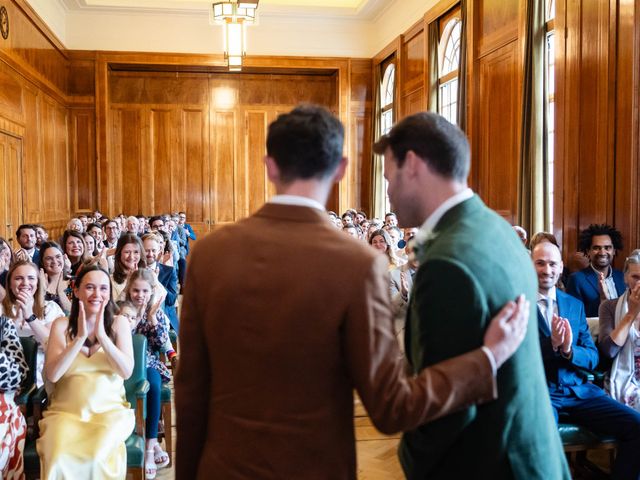 David and Joe's Wedding in London - East, East London 118
