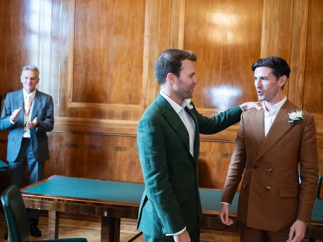 David and Joe's Wedding in London - East, East London 121