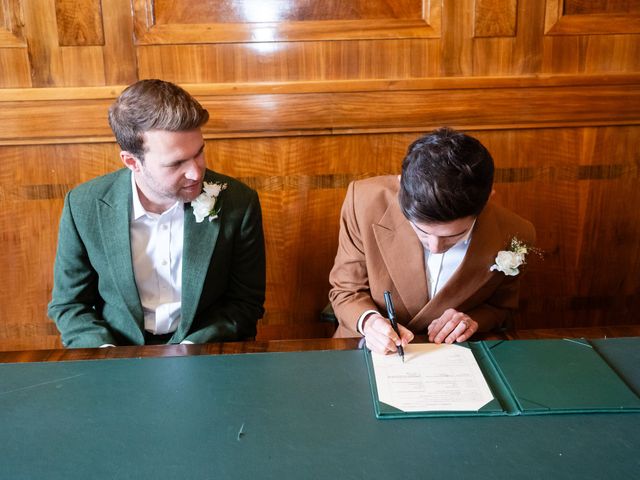 David and Joe's Wedding in London - East, East London 123
