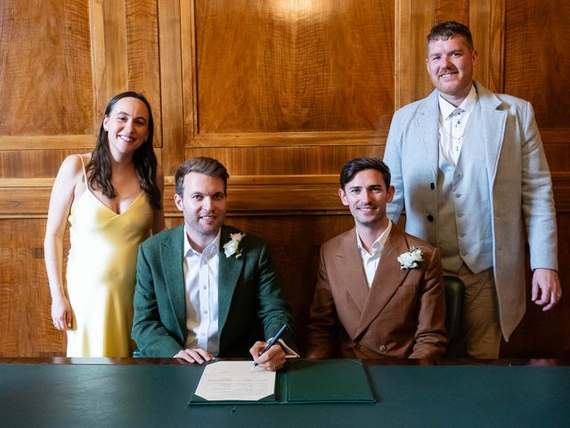David and Joe's Wedding in London - East, East London 126