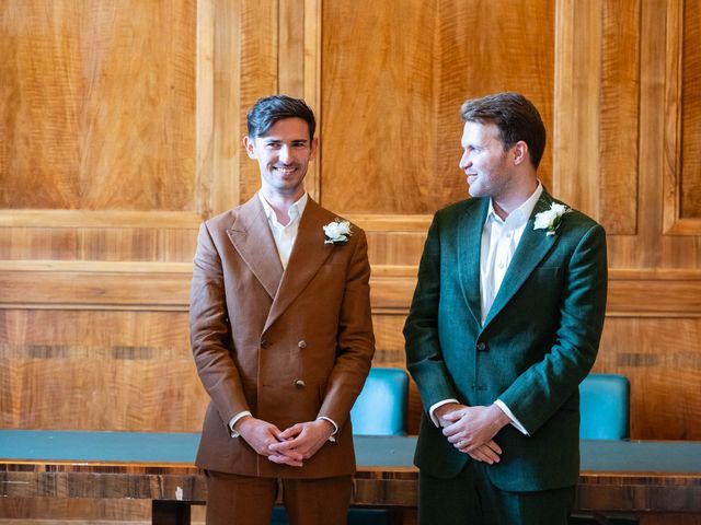 David and Joe's Wedding in London - East, East London 130