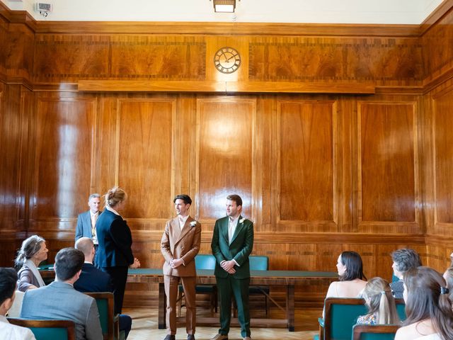 David and Joe's Wedding in London - East, East London 131