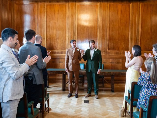 David and Joe's Wedding in London - East, East London 133