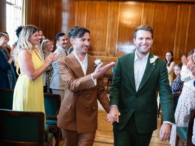 David and Joe's Wedding in London - East, East London 136