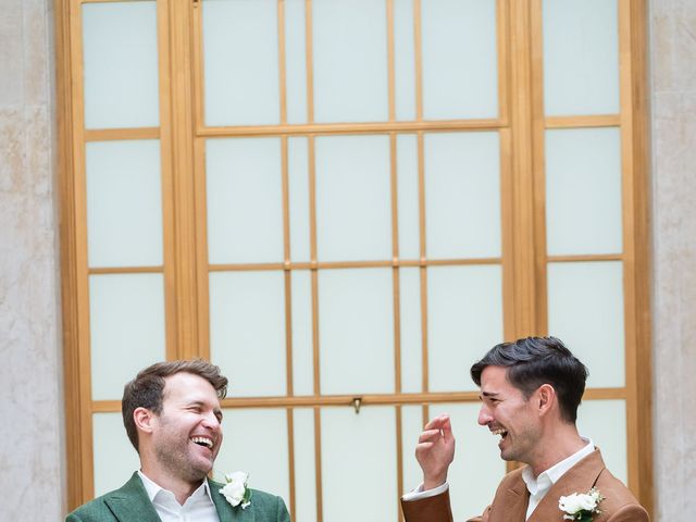 David and Joe's Wedding in London - East, East London 143