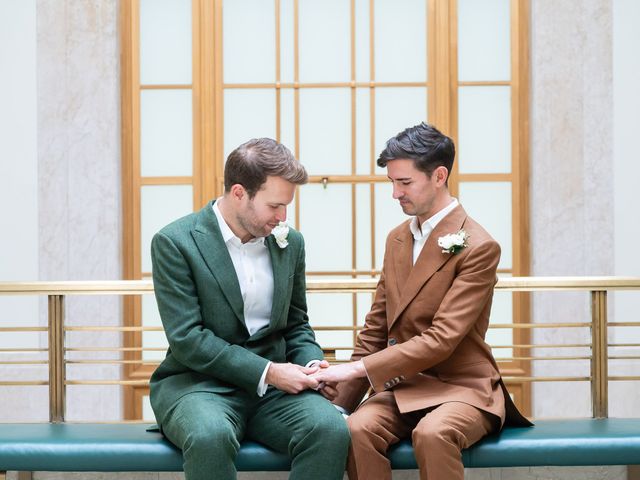 David and Joe's Wedding in London - East, East London 145