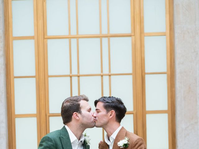 David and Joe's Wedding in London - East, East London 150