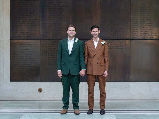 David and Joe's Wedding in London - East, East London 152
