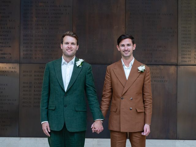David and Joe's Wedding in London - East, East London 154