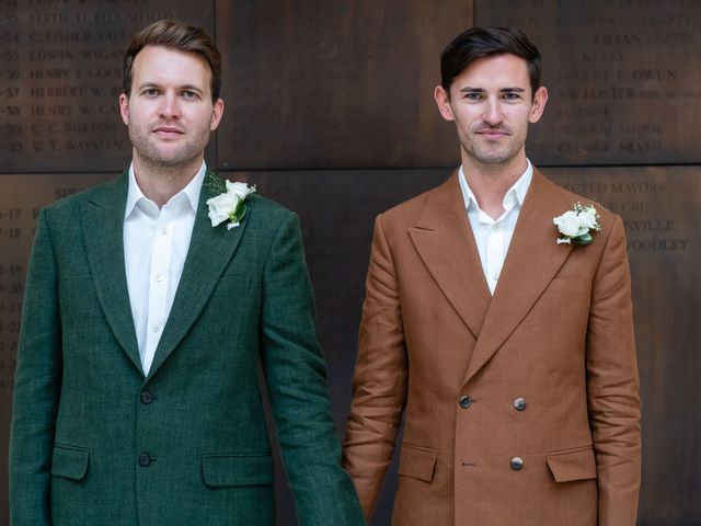 David and Joe's Wedding in London - East, East London 156