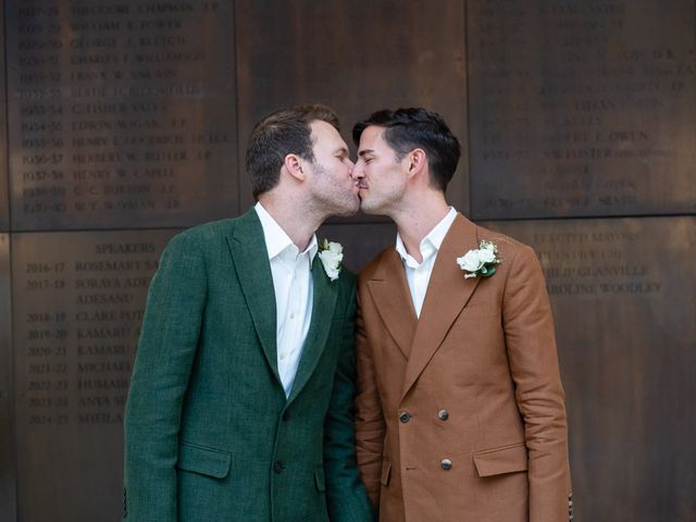 David and Joe's Wedding in London - East, East London 157
