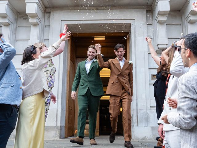 David and Joe's Wedding in London - East, East London 163