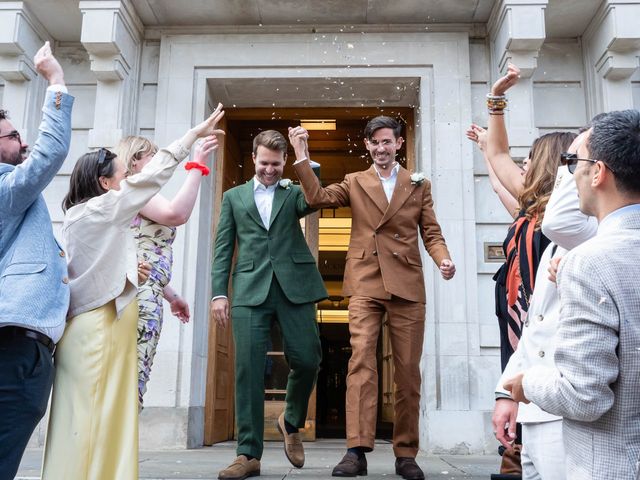 David and Joe's Wedding in London - East, East London 164