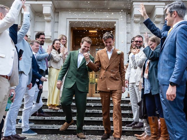 David and Joe's Wedding in London - East, East London 165