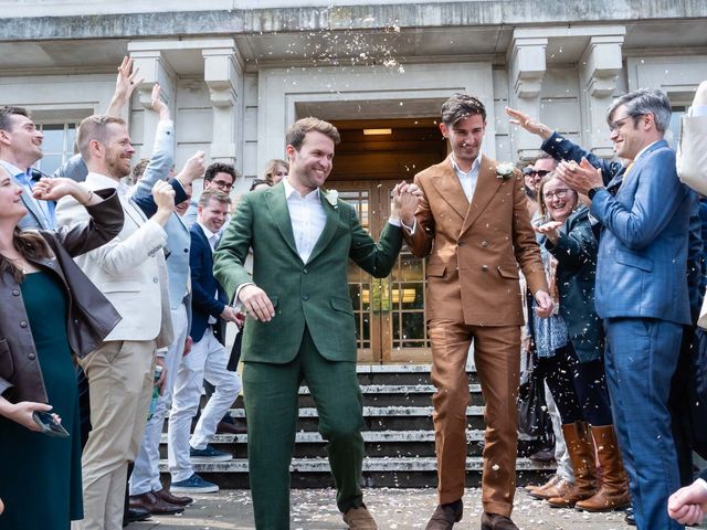 David and Joe's Wedding in London - East, East London 166