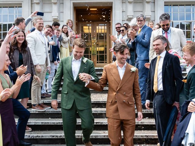 David and Joe's Wedding in London - East, East London 168
