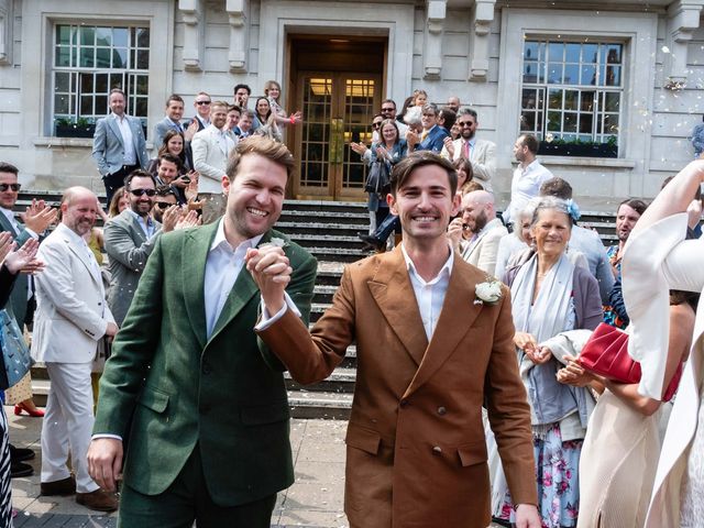David and Joe's Wedding in London - East, East London 170