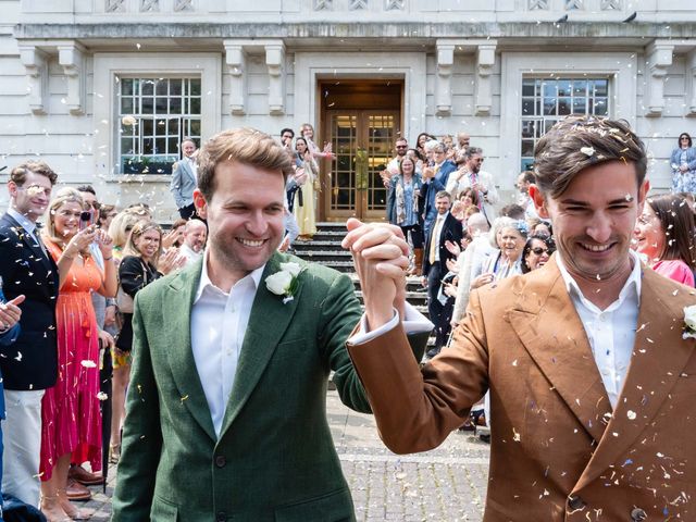 David and Joe's Wedding in London - East, East London 172