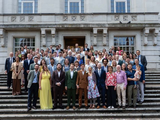 David and Joe's Wedding in London - East, East London 174