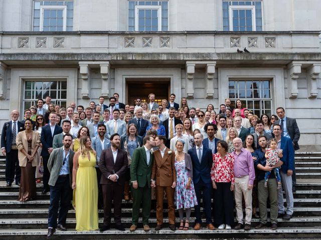 David and Joe's Wedding in London - East, East London 176