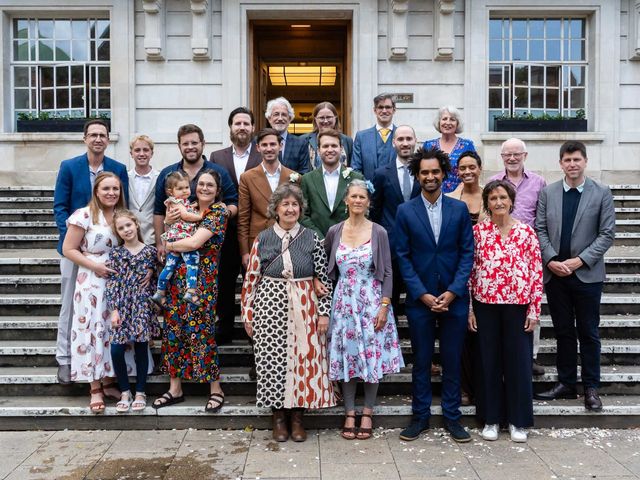 David and Joe's Wedding in London - East, East London 177