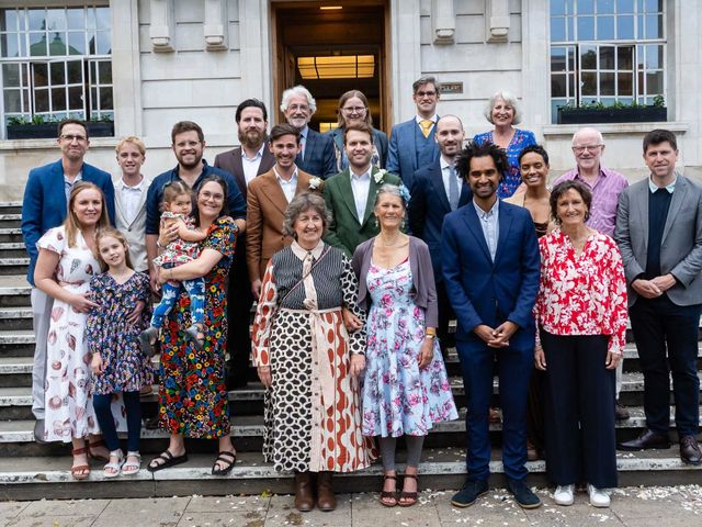 David and Joe's Wedding in London - East, East London 178
